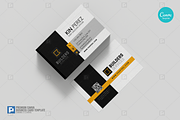 Construction Canva Business Card 11, a Business Card Template by PSDPixel (Thumbnail 3 of 4)