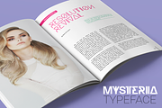 Mysteria Font Family, a Font by Juraj Chrastina (Thumbnail 5 of 6)