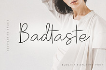 Badtaste - Elegant Signature Font