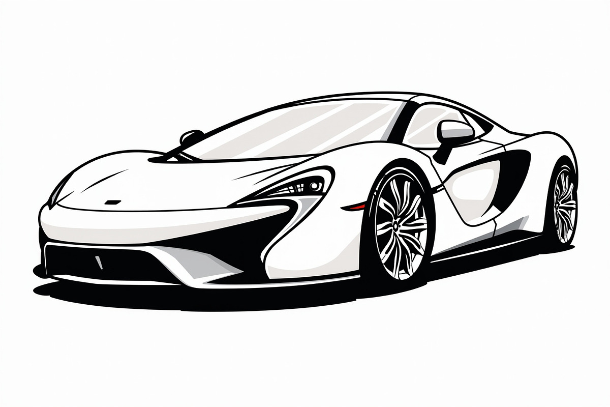 Supercar Silhouette Bundle, an Illustration by Designs_River (Photo 8 of 9)