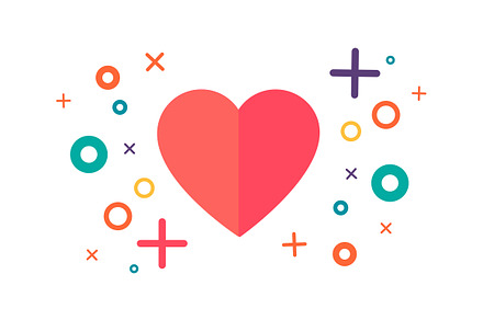 Vector Particles + Heart
