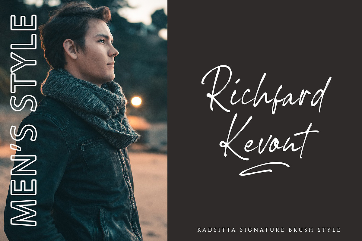 Kedsita Signature Font, a Handwritten Font by Moodtype (Photo 4 of 12)