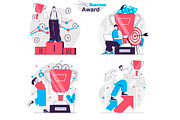 Flat Design Concept Illustrations, a Finance Illustration by alexdndz (Thumbnail 6 of 42)