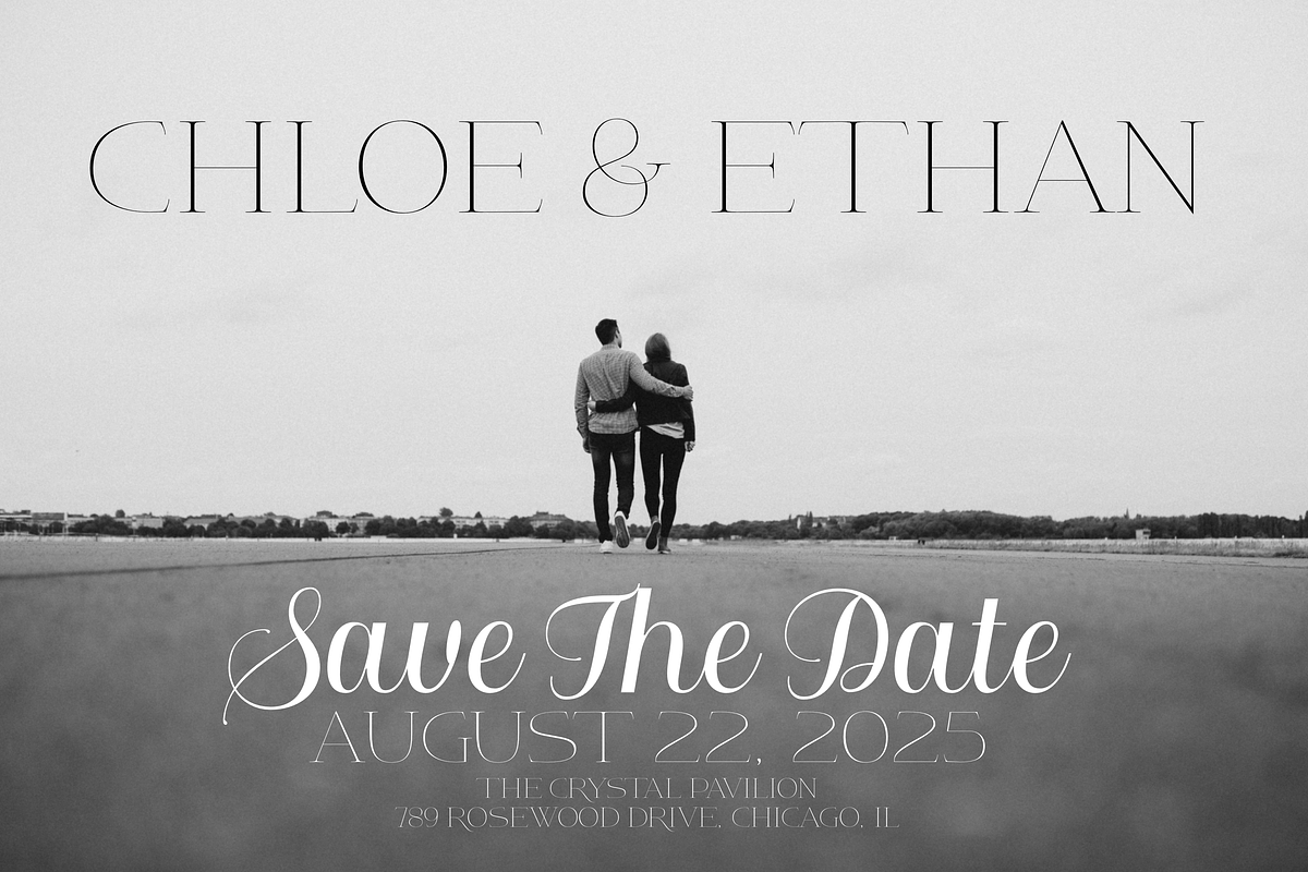 Beautiful Romance Font Duo, a Serif Font by Debut Studio (Photo 13 of 13)