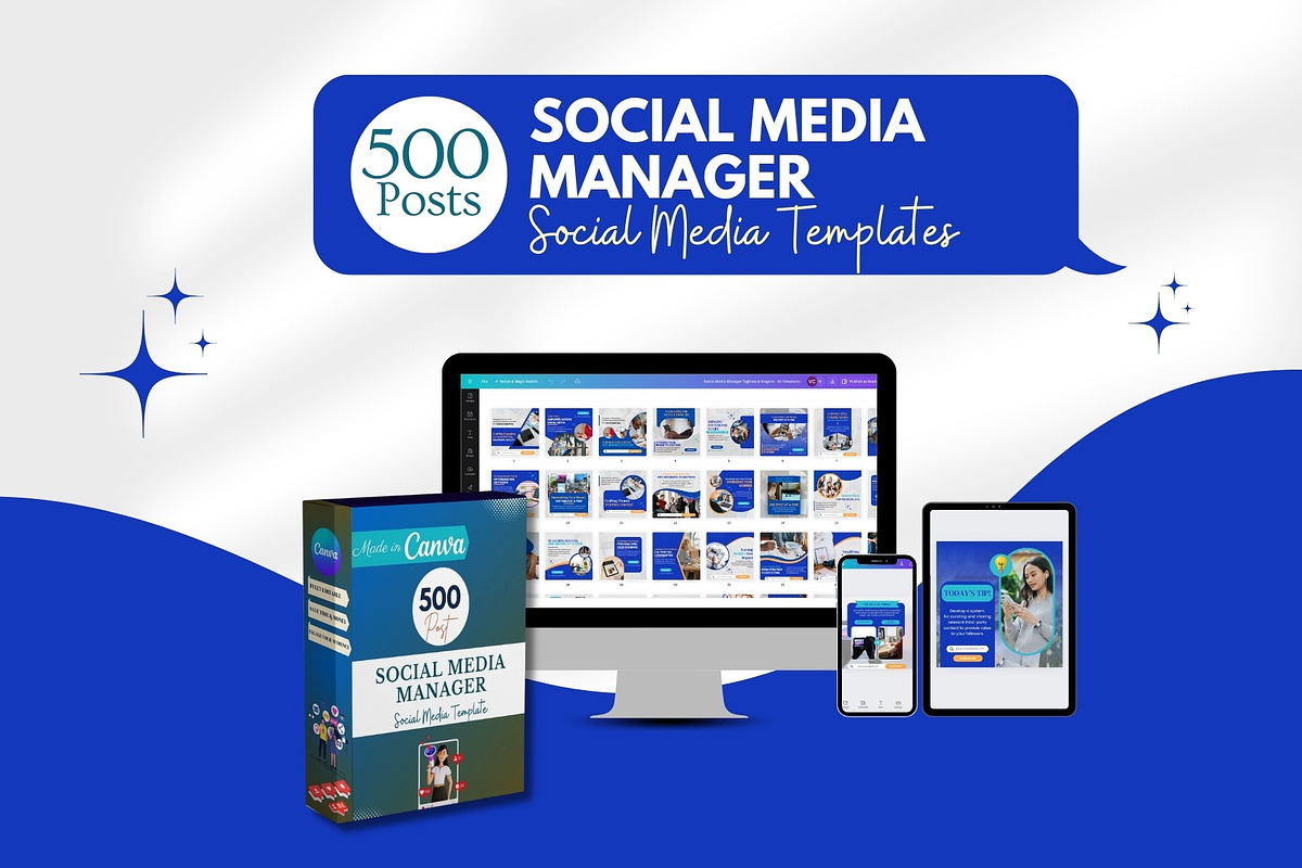 Social Media Manager -Canva Posts, a Social Media Template by Viral Content Design (Photo 16 of 17)