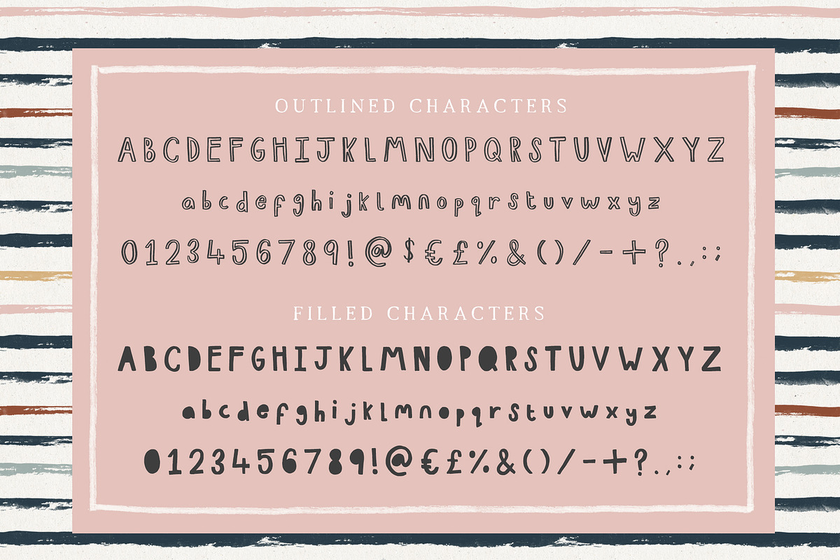 Happiness Handwritten Font preview 2