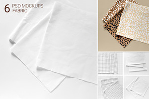 Fabric Swatches Mockup | Layered, a Wearable Device Mockup by bazarova