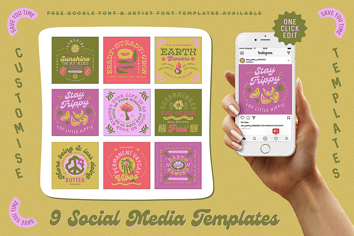 Neu Earth Design Collection, a Branding & Logo Template by Bonafide Design (Photo 5 of 8)