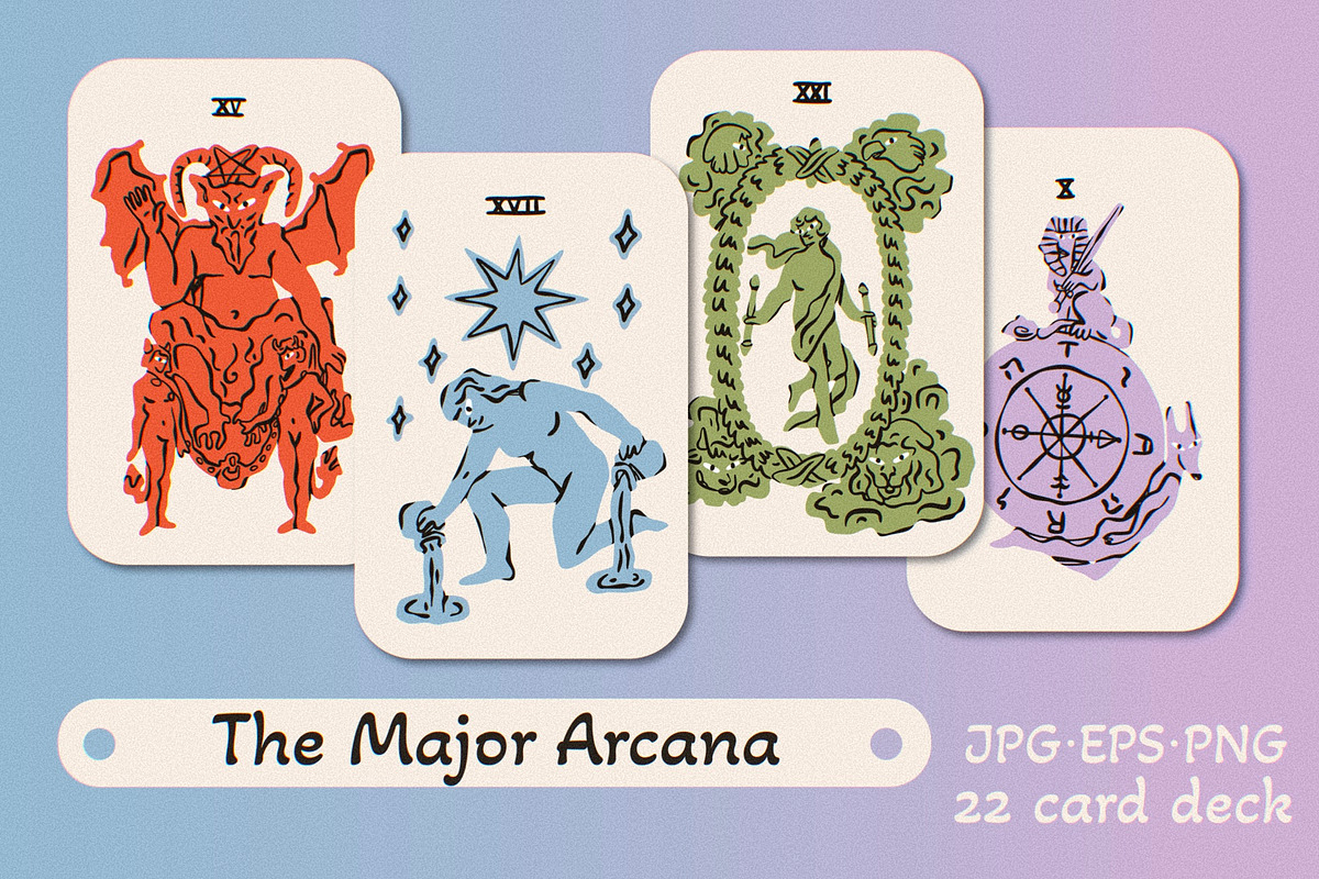The Major Arcana, a Decorative Illustration by Twisted Tail (Photo 1 of 9)