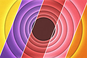10 Circular Retro Backgrounds, a Texture Graphic by Mantas Bac (Thumbnail 2 of 3)