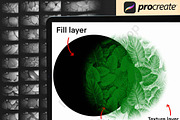 120 Procreate Leaf Textures Brushes, a Brush Add-On by DrawingStoryShop (Thumbnail 2 of 7)