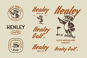 Animals Golf Mascot Bundle, a Sport Illustration by Skilline Supply Co. (Thumbnail 15 of 22)