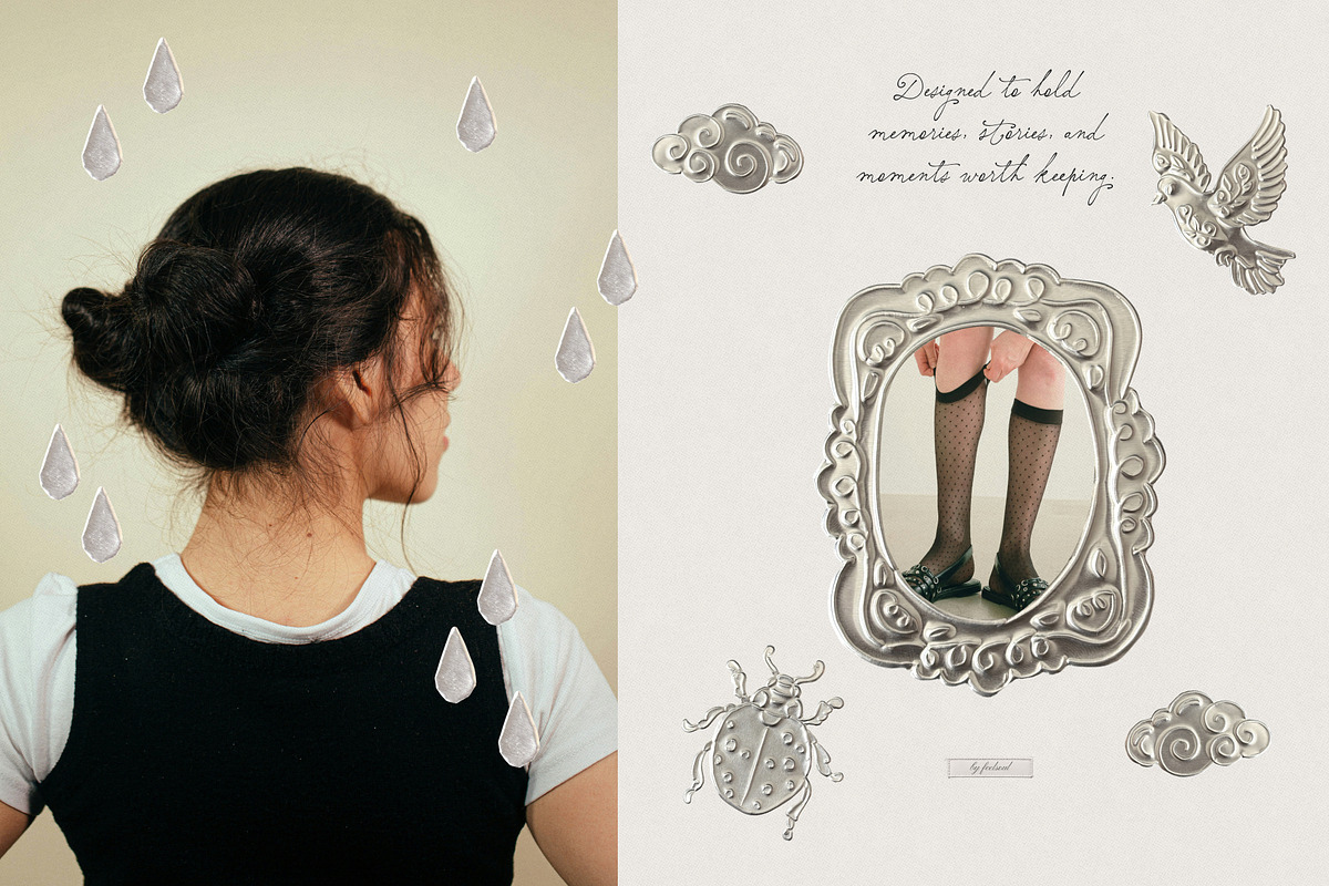 70+ Vintage Foil Frame & Elements, an Object Graphic by Feelsoul (Photo 7 of 11)