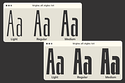 Kirgina - 6 Condensed Font, a Sans Serif Font by Dharmas Foundry (Thumbnail 3 of 15)