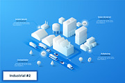 White Isometric City Builder, an Object Graphic by Andrew Kras Design (Thumbnail 10 of 13)