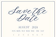 Save The Date Calendar Template, an Invitation Template by Story Native (Thumbnail 6 of 6)