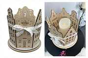 Christmas Lantern Decoration laser, a Pattern Graphic by MegaPrezencik (Thumbnail 2 of 4)