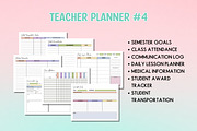 Teacher Planner #4 - Canva template, a Templates & Theme by Adalin Shop (Thumbnail 6 of 14)