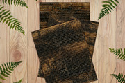Distressed Dark Antique Script Paper, a Background Graphic by V Design Creator (Thumbnail 12 of 12)