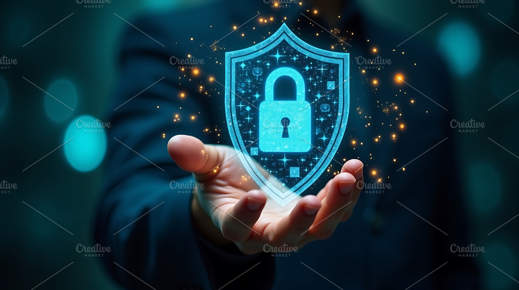 Cyber security data protection, a Technology Photo by Artonix