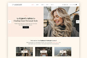 Ashley - A Personal Lifestyle Blog, a WordPress Template by GiaThemes (Thumbnail 1 of 4)