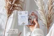 Airplane First Birthday Photo Invite, a Templates & Theme by VeliusCreativeStudio (Thumbnail 2 of 3)