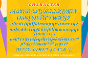The Marysville - Retro Font, a Script Font by Letterhend Studio (Thumbnail 8 of 8)