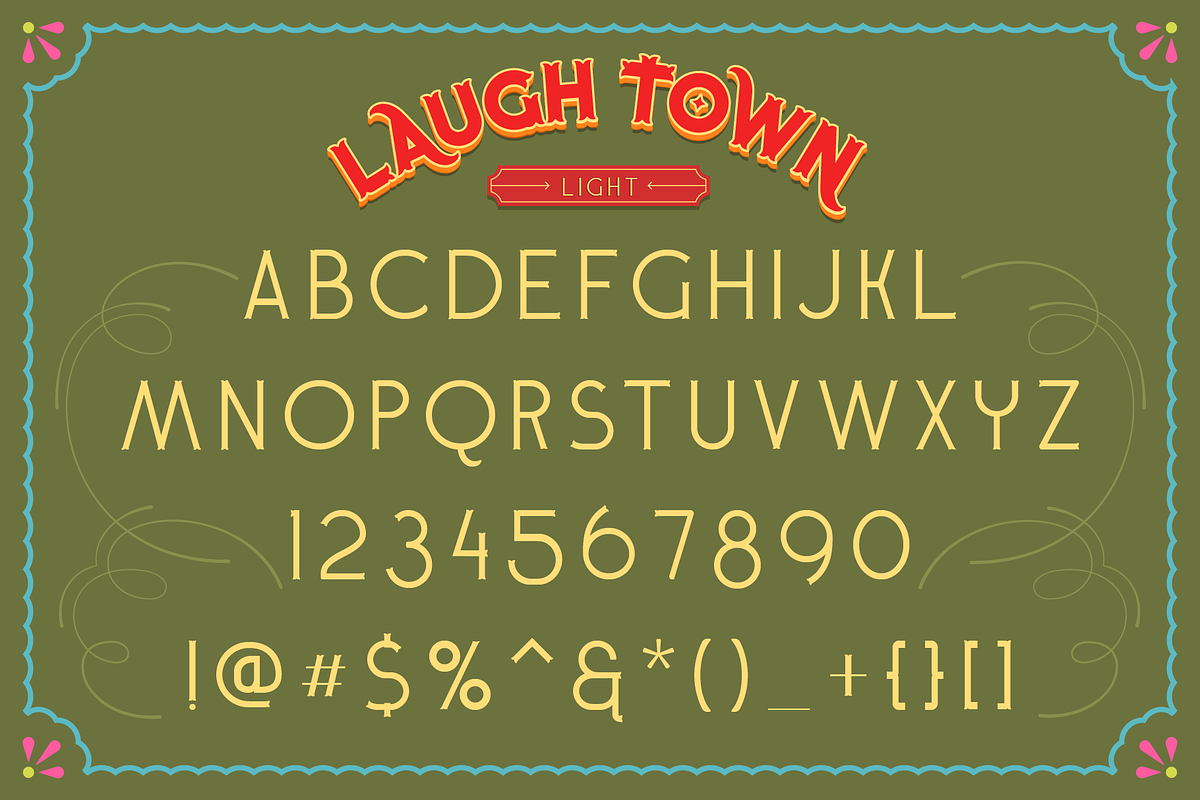 Laugh Tale - Display font, a Serif Font by ghozai studio (Photo 4 of 8)