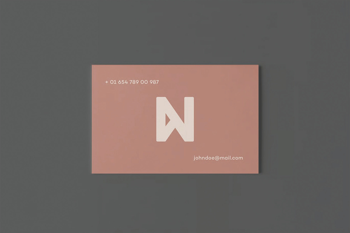 Bi-Fold Business Card Mockup, an Advertising Mockup by DesignRushMarket (Photo 5 of 9)