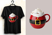 Cute Christmas Hot Cocoa Cup Clipart, an Illustration by SVGArt (Thumbnail 5 of 8)
