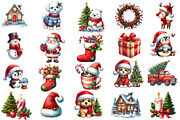 Christmas Sublimation Clipart, an Illustration by Designworld (Thumbnail 4 of 6)