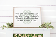 Shenanigans Irish Display Font, a Handwritten Font by Beck McCormick (Thumbnail 2 of 10)
