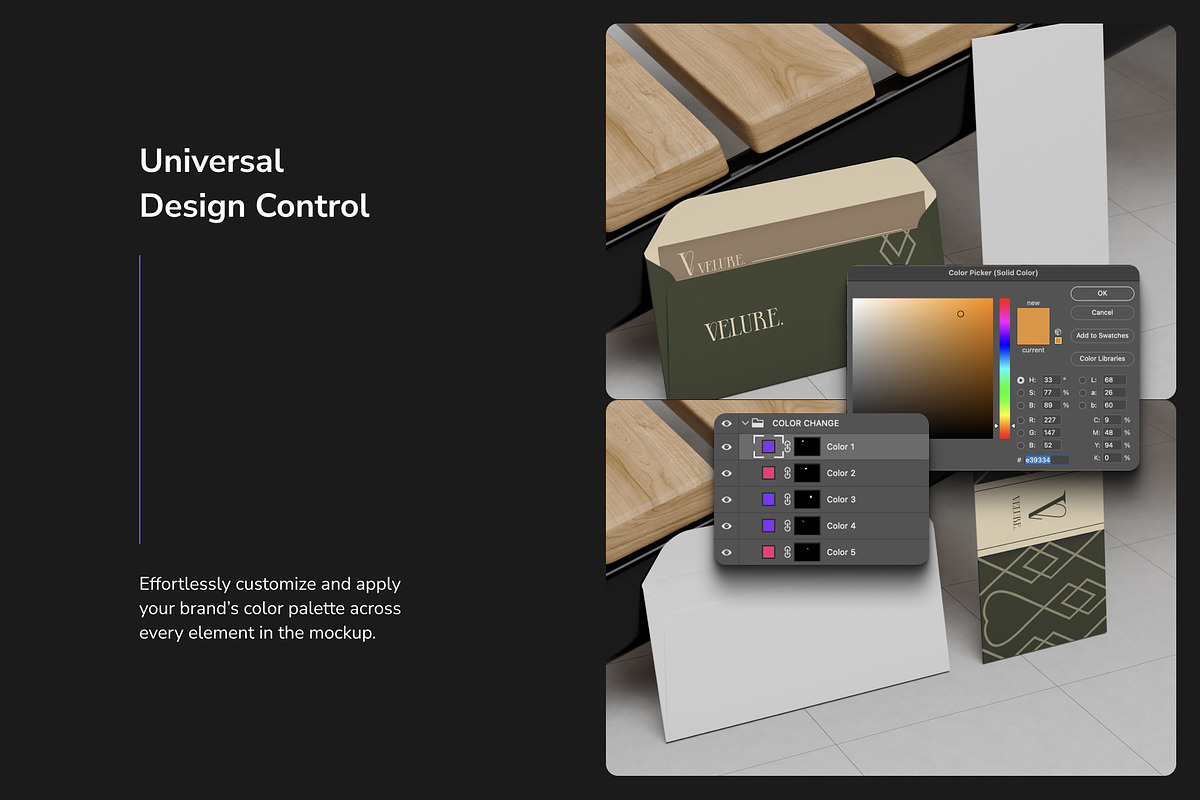 Velure — Branding Kit Mockup Bundle, an Object Graphic by Arvalamockup (Photo 2 of 10)