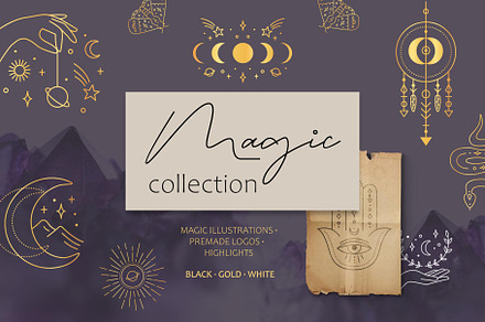Magic collection, a Healthcare Illustration by Alisovna