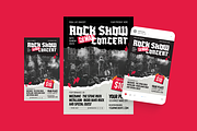 Rock Concert Flyer, a Flyer Template by MMPixelCraft (Thumbnail 2 of 4)