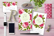 GARDEN ROSES|Wedding invitations, an Invitation Template by Purple-Bird (Thumbnail 2 of 5)