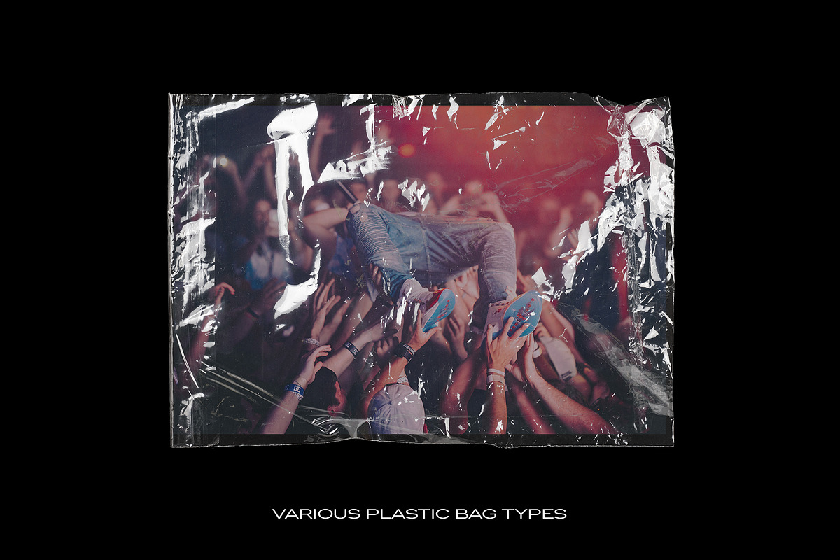 Plastic Bags Texture Branding Bundle, a Texture Graphic by PrintPixel (Photo 24 of 36)