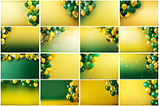 Balloons Border Background, a Background Graphic by Forhadx5 (Thumbnail 5 of 9)