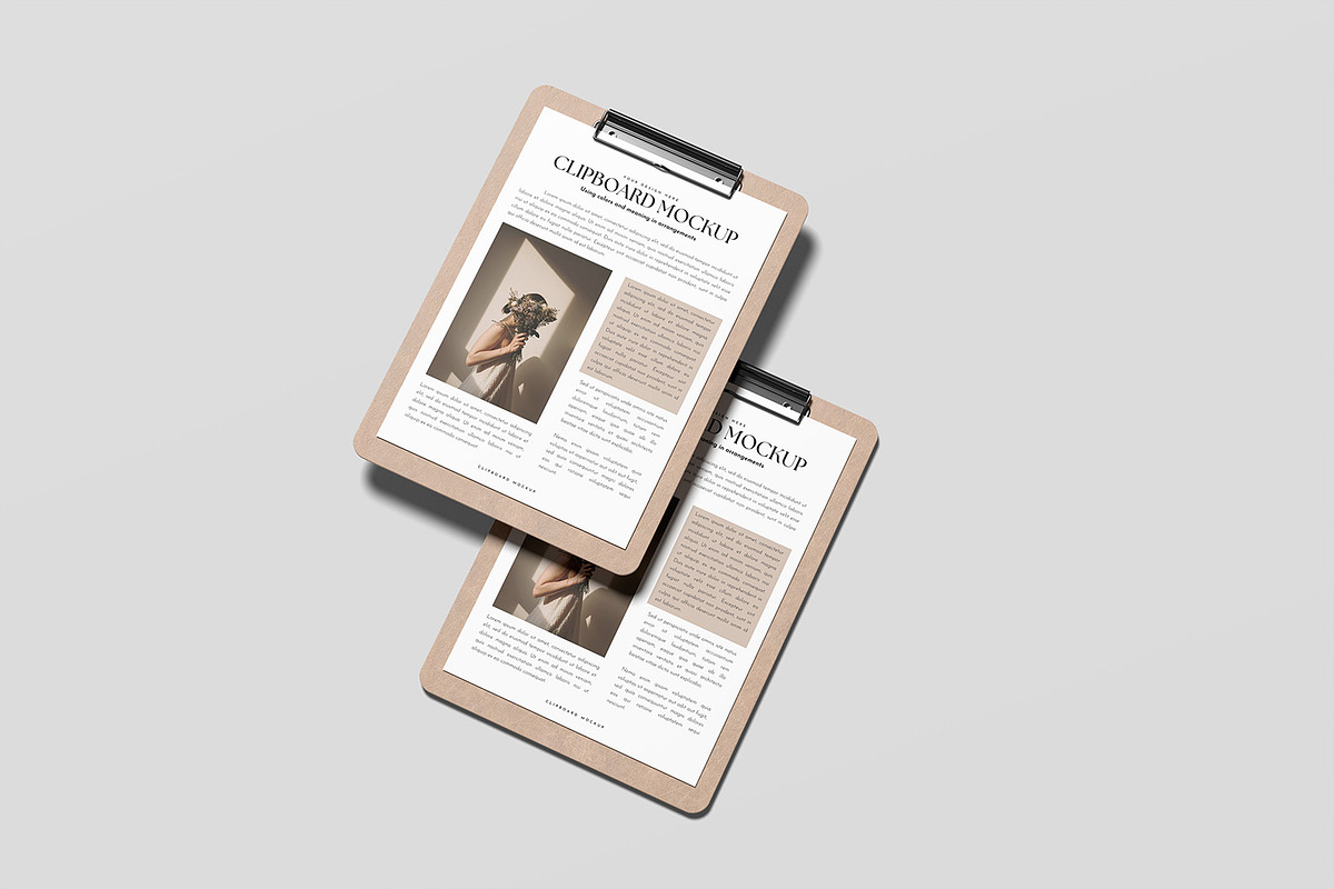 Clipboard Mockup, an Advertising Mockup by graphicsecond (Photo 5 of 7)
