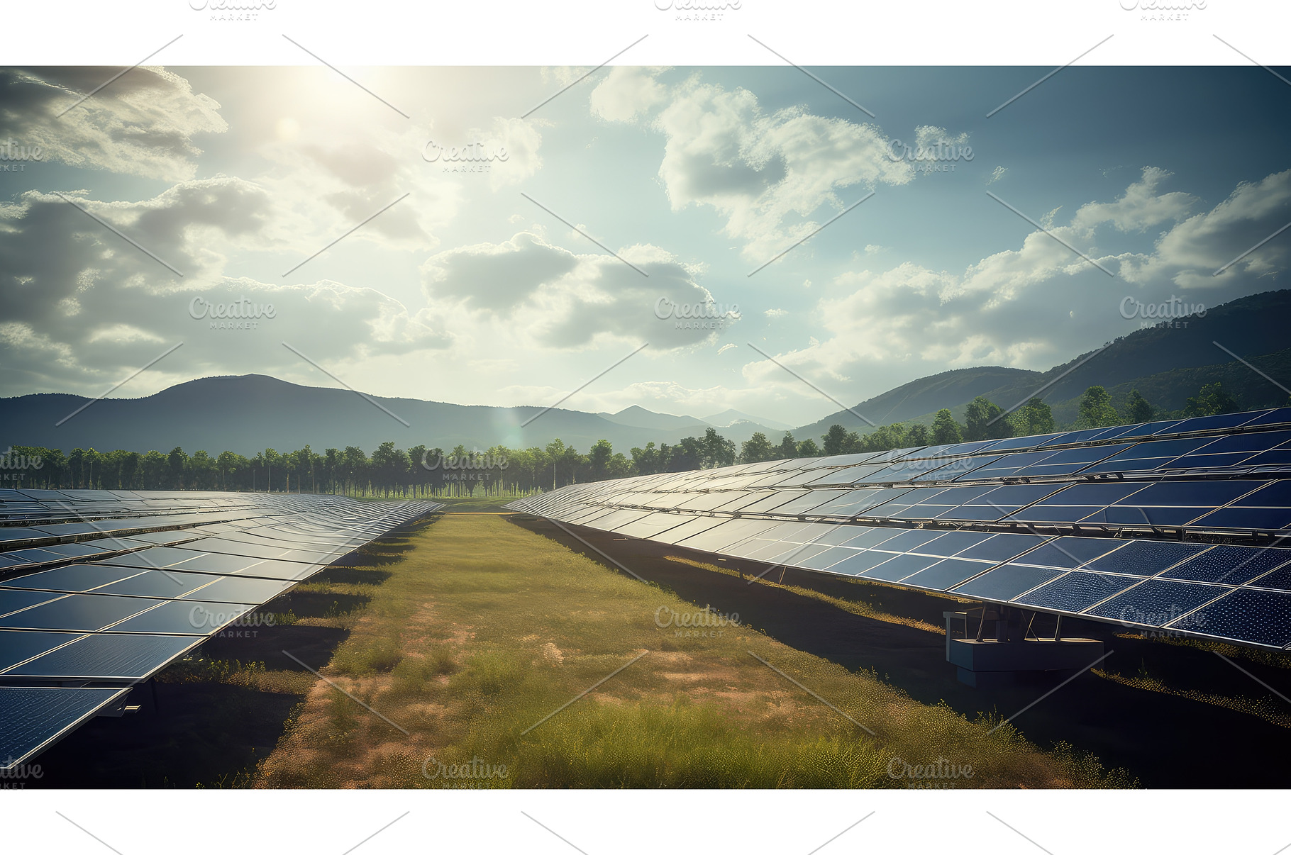 panels sun space ai generated, a Technology Photo by pikepicture