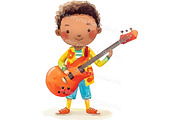Kids playing musical instruments PNG, an Education Illustration by Bubert Art (Thumbnail 5 of 5)