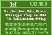 Finger Style font, a Font by weknow (Thumbnail 5 of 8)