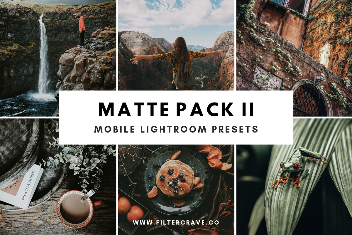30+ Matte Lightroom Presets Vol. II