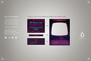 Retro Gaming Flyer Cyberpunk Arcade, a Flyer Template by Storm Pixels (Thumbnail 3 of 4)