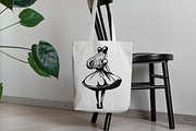 Alice in Wonderland Clipart, a Person Illustration by PassionPNGcreation (Thumbnail 4 of 5)