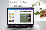 Author Facebook Posts Template, a Social Media Template by Petite Zakka Boutique (Thumbnail 5 of 5)