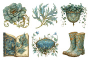 Green Garden Clipart, an Illustration by Daily.Designs (Thumbnail 4 of 5)