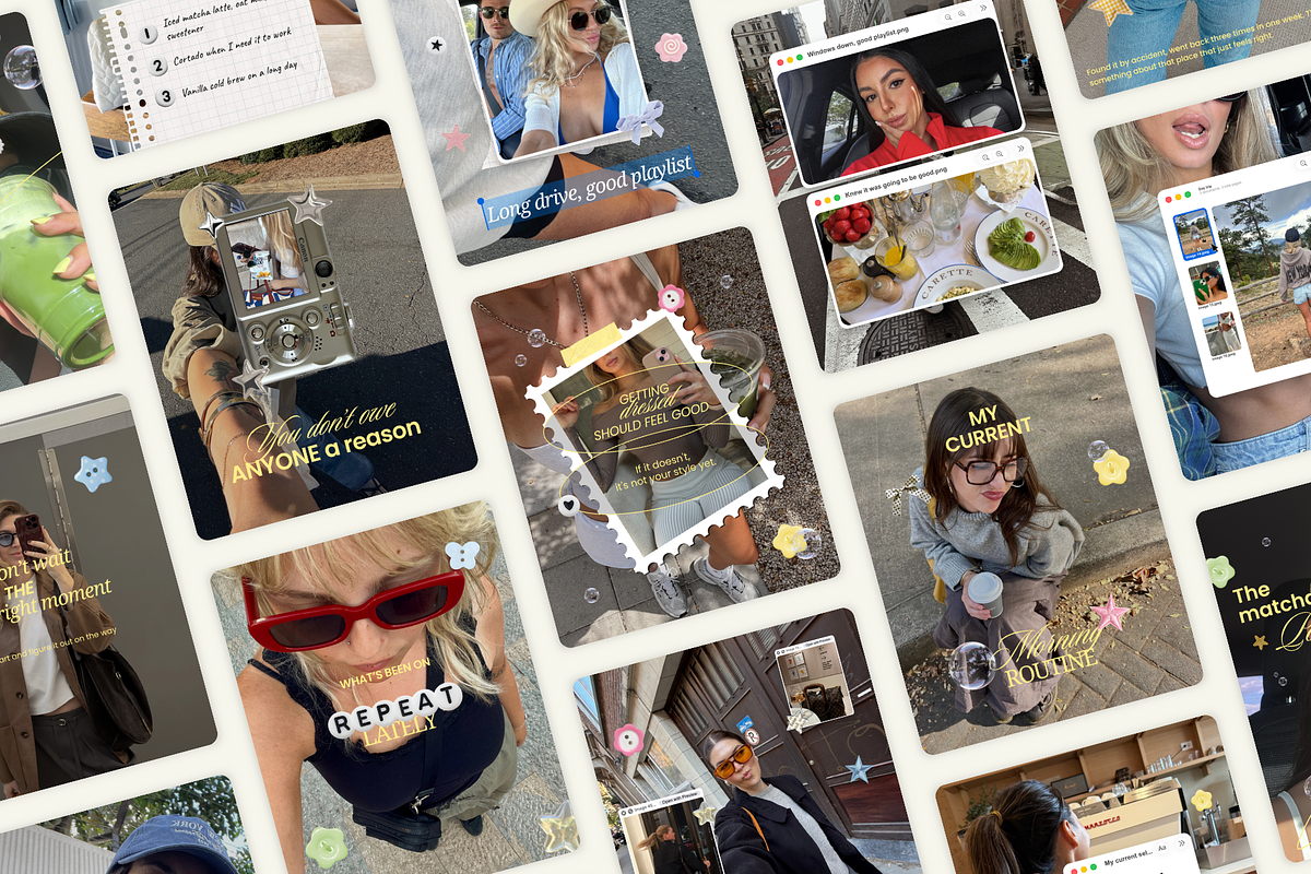 Whimsical iOS Core Instagram Posts, a Social Media Template by Meraki Templates (Photo 1 of 6)
