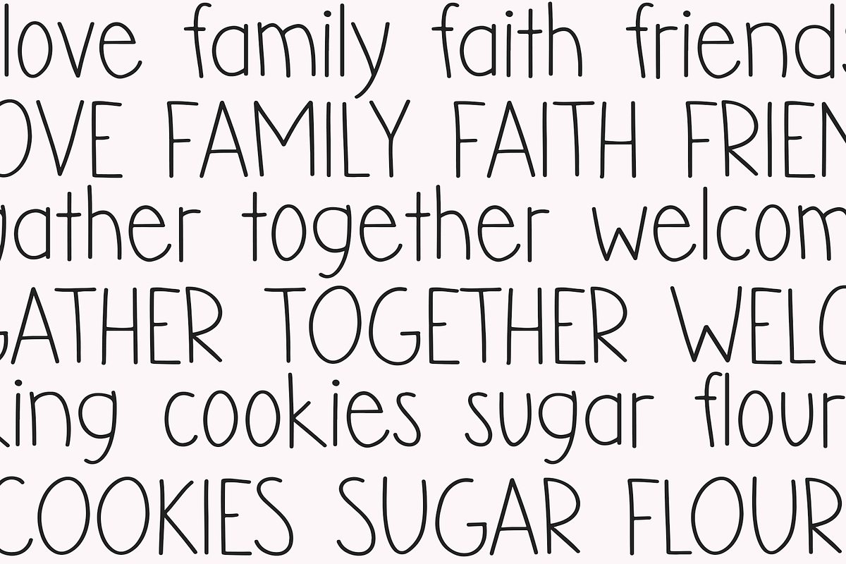 Firewood | Farmhouse Font, a Font by KA Designs (Photo 7 of 8)