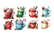 Hot Chocolate Christmas  clipart, an Illustration by Designworld (Thumbnail 4 of 5)
